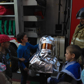 Тренировка по эвакуации в детском саду